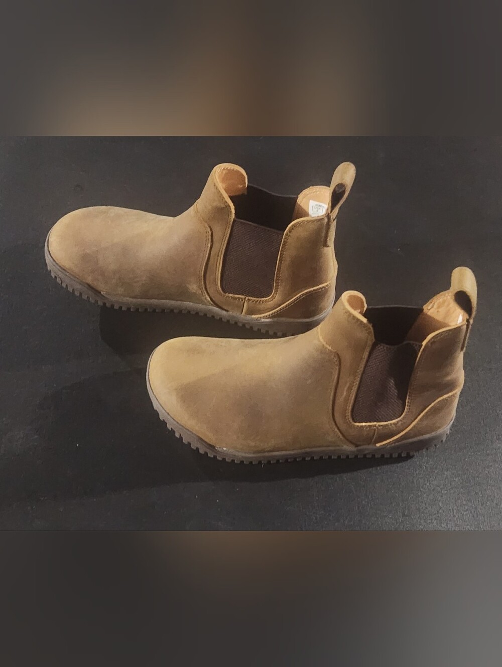 Xero Shoes Brown Chelsea Leather Boots. Size 8